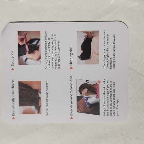 Niawigs Tip Hair Extensions Micro Links 100 strands 22 inches Natural black - Picture 4 of 9